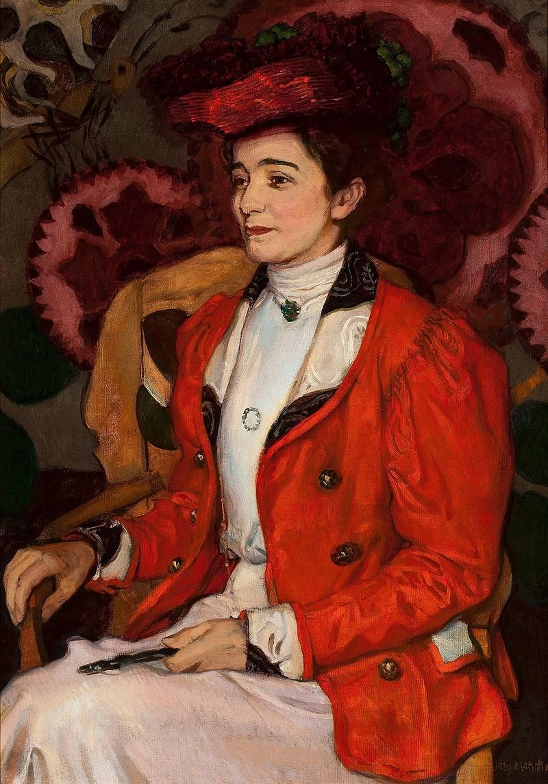 Ritratto di Iza Axentowiczowa nata Giełgud - National Museum in Warsaw